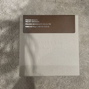 Haus Labs Velvet Power Sculpt Bronzer In Deep. Made In Italy.-NIB